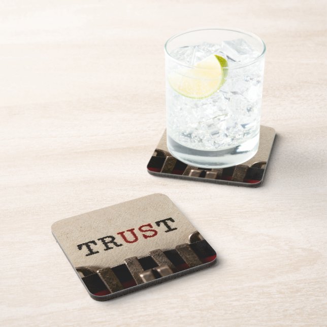 Trust Beverage Coaster (Right Side)
