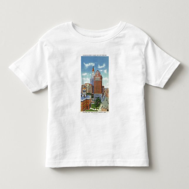 Trust Bldg and Travelers Tower View Toddler T-shirt (Front)