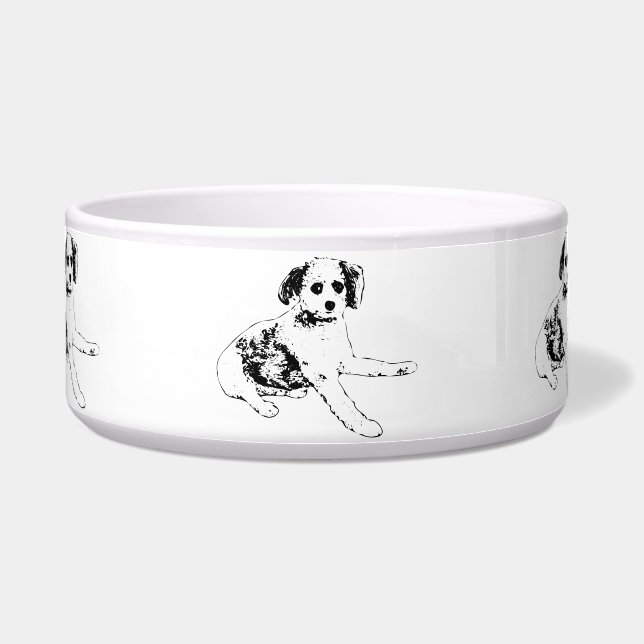 Trust Block, Outlined Ears Bowl (Front)