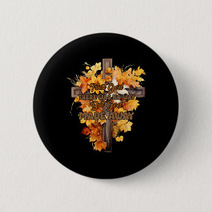 Trust God All Things Are Possible Christian Thanks Button