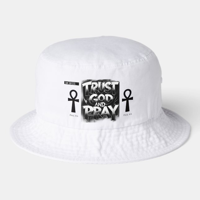 TRUST GOD BUCKET HAT (Front)