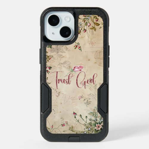 Trust God Faith Christian iPhone 15 Case