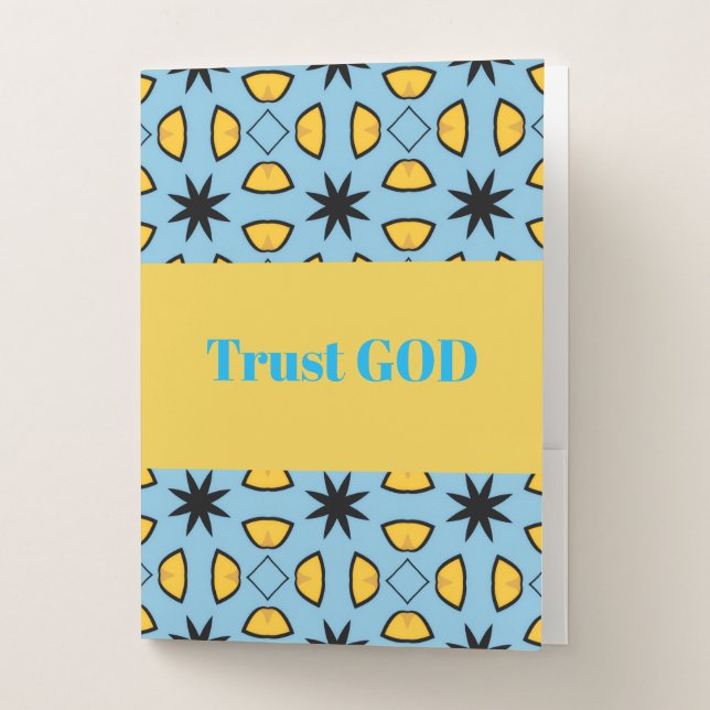 Trust God Pocket Folder (Front)