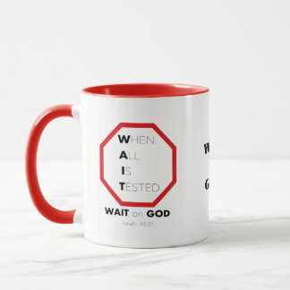 "Trust God’s Timing: Waiting on God" Mug
