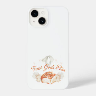 Trust God's Plan Cinnamon Roll Phone Case