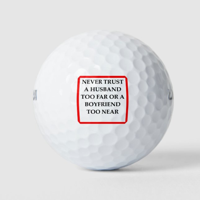 TRUST GOLF BALLS (Front)