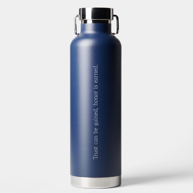Trust & Honor Vacuum Insulated Bottle (Front)
