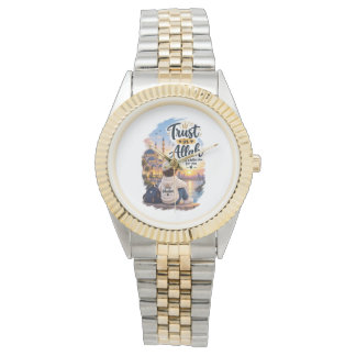 Trust in Allah Watch - Islamic Faith Wristwatch
