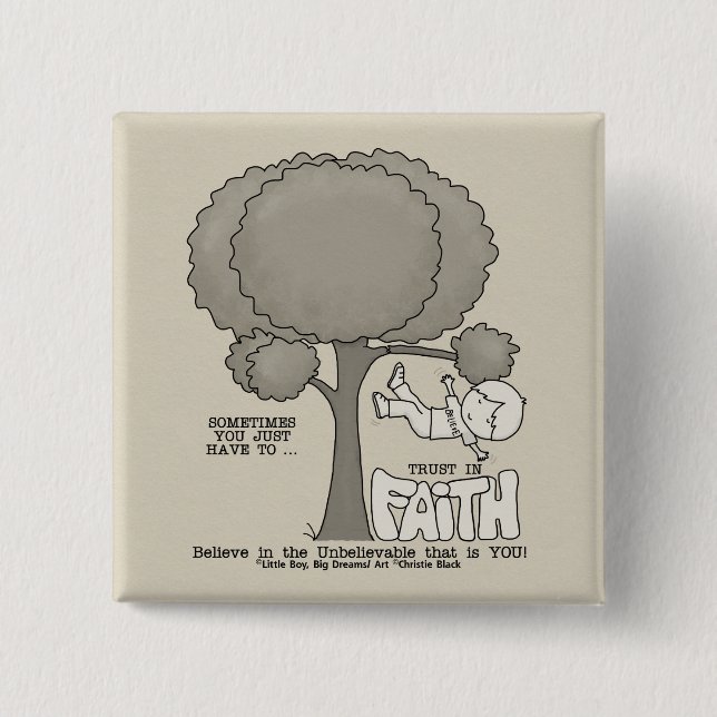 Trust in Faith Button (Front)