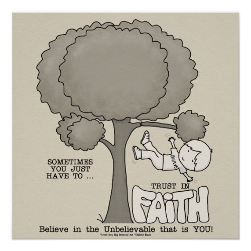 Trust in Faith Poster
