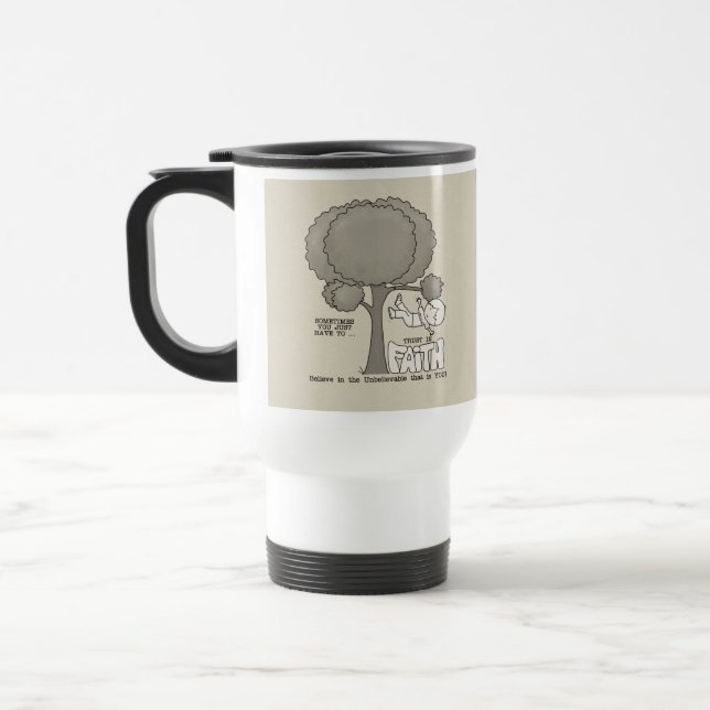 Trust in Faith Travel Mug (Left)