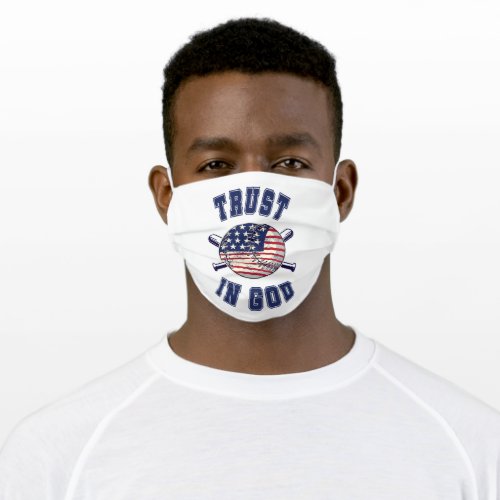 Trust in God Adult Cloth Face Mask