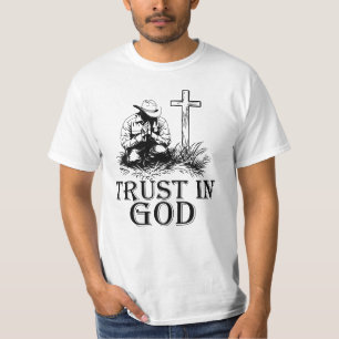 Trust In God, Cowboy T-Shirt