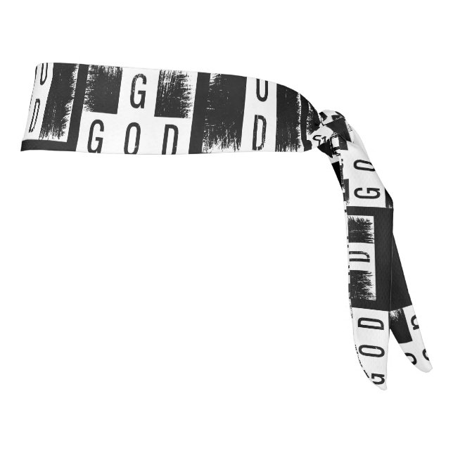 Trust In God Tie Headband (Rotate 90)