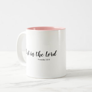 Trust in Him Two-Tone Coffee Mug