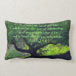 &quot;Trust in Jehovah with all your heart...&quot; Lumbar Pillow