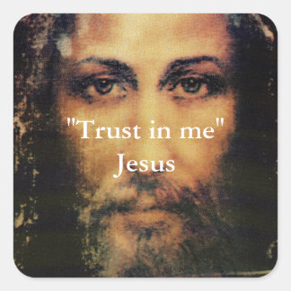 Trust in Me - Image of Jesus Christ Sticker