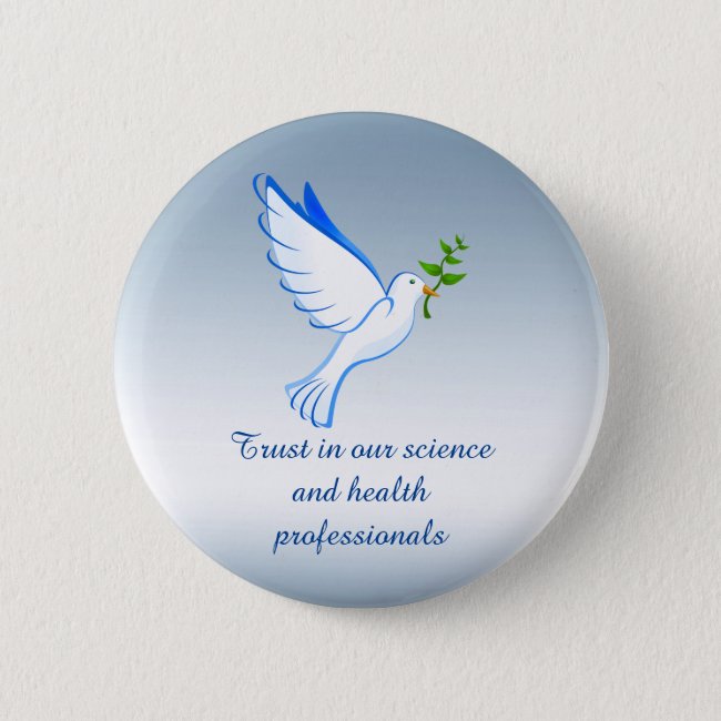 Trust in Our Science Health Professionals Button