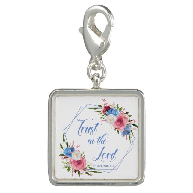 Trust In The Lord Charm (Front)
