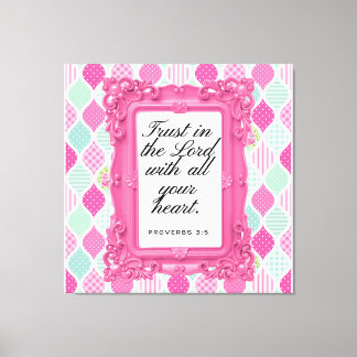 Trust in the Lord | Christian Gift Canvas Print