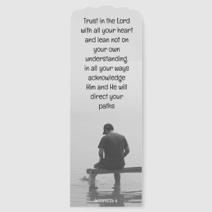 Trust In the Lord Comforting Uplifting Bible Verse Bookmarks