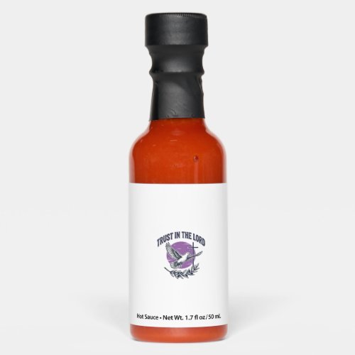 Trust in the Lord Dove Christian T-Shirt Design (2 Hot Sauces