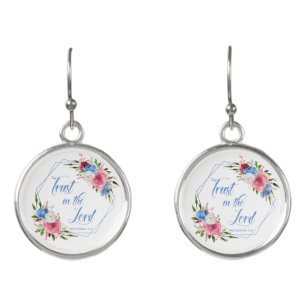 Trust In The Lord Earrings