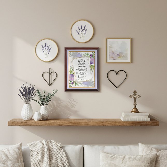 Trust in the Lord floral Plaque (Creator Uploaded)