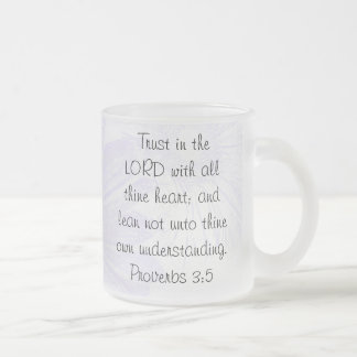 Trust in the LORD Frosted Mug