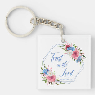 Trust In The Lord Keychain