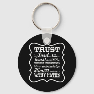 Trust in the Lord Keychain