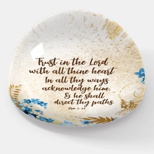 Trust in the Lord KJV Bible Verse Paperweight