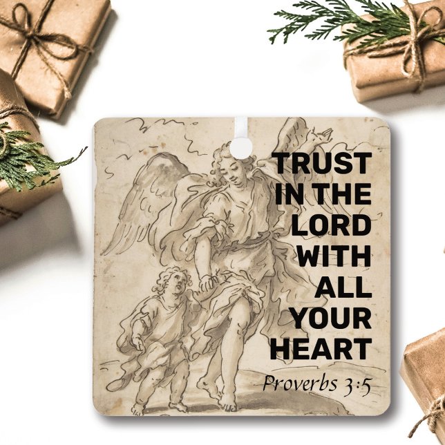 Trust in the Lord Metal Ornament (Creator Uploaded)