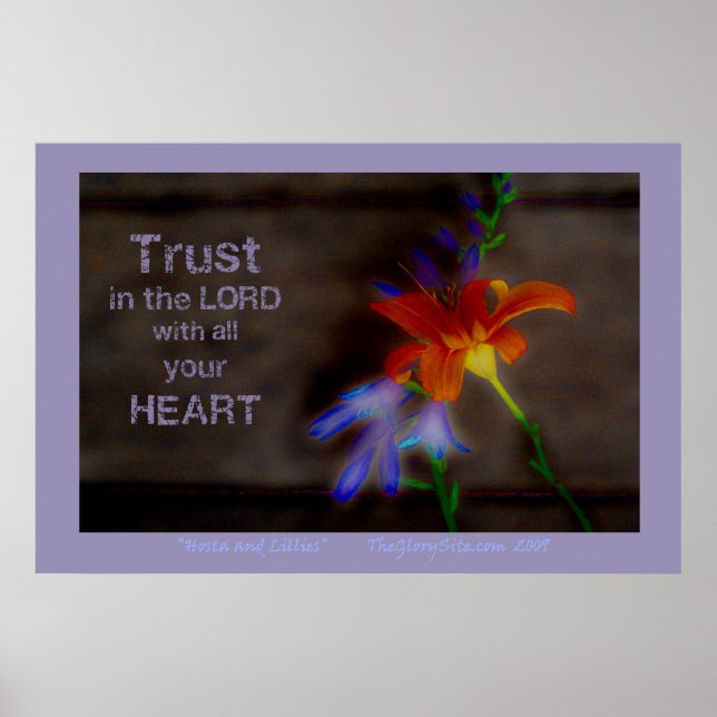 Trust in the Lord Poster (Front)