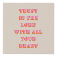 Trust In The Lord Proverbs 3:5-6 Bible Verse Quote