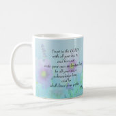 Trust in the Lord, Proverbs 3:5,6 Coffee Mug (Left)