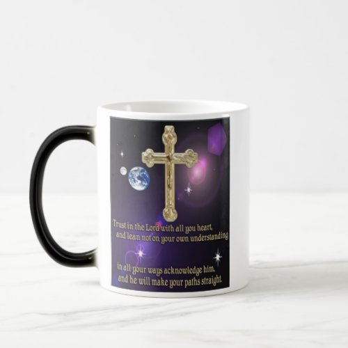 Trust in the Lord proverbs 35 gifts Magic Mug