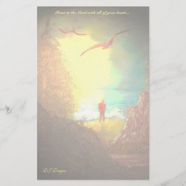 Trust in the Lord Stationery (Front)