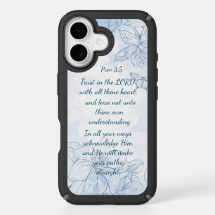 Trust in the LORD with all thine heart; and lean iPhone 16 Case