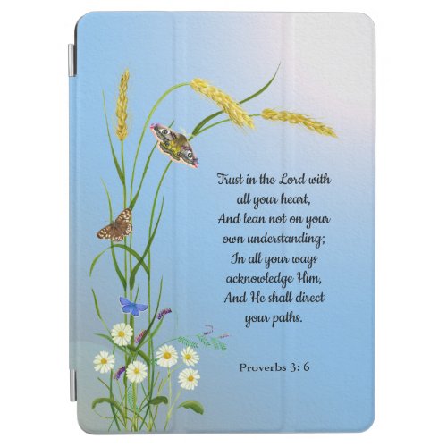 Trust in the Lord with all your heart Bible Verse iPad Air Cover