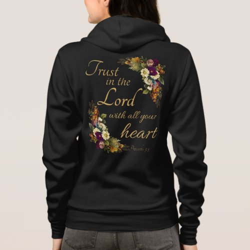 Trust in the LORD with All Your Heart for Women Hoodie