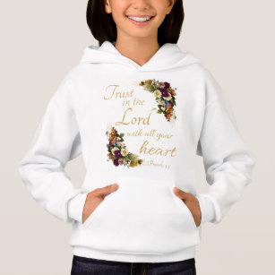 Trust in the LORD with All Your Heart for Women Hoodie