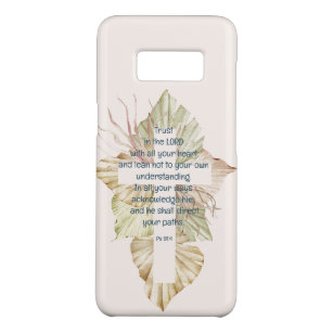 Trust in the Lord with all Your Heart Scripture Case-Mate Samsung Galaxy S8 Case