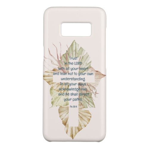 Trust in the Lord with all Your Heart Scripture Case_Mate Samsung Galaxy S8 Case