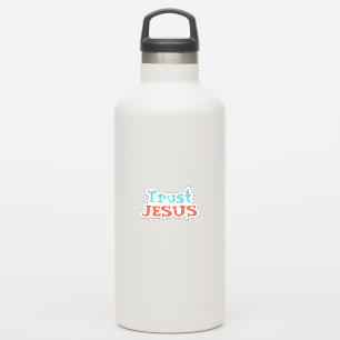 ‘Trust JESUS’ Christian Quote Sticker