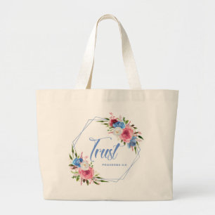 Trust large tote bag