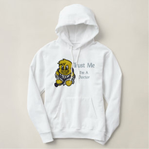Trust Me Duck Embroidered Hoodie