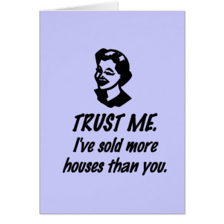 Trust Me - female Cards
