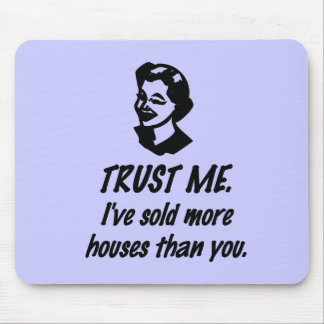 Trust Me - female Mouse Pad