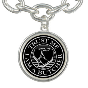 Trust me, I am a Butcher T-bone Charm Bracelet